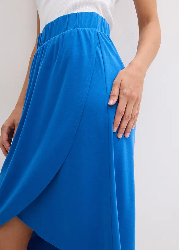 Gonna fluente in jersey misto viscosa, bonprix