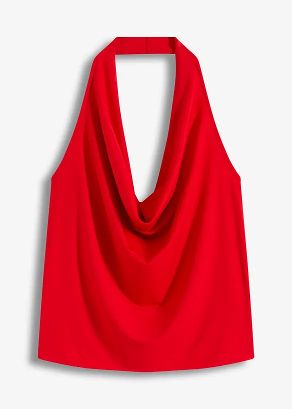 Top con scollo all'americana, bonprix