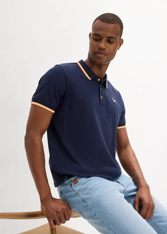 Polo in piquet di puro cotone biologico (pacco da 2), bonprix