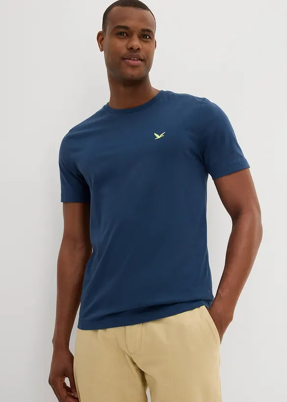 T-shirt in puro cotone biologico (pacco da 2), bonprix