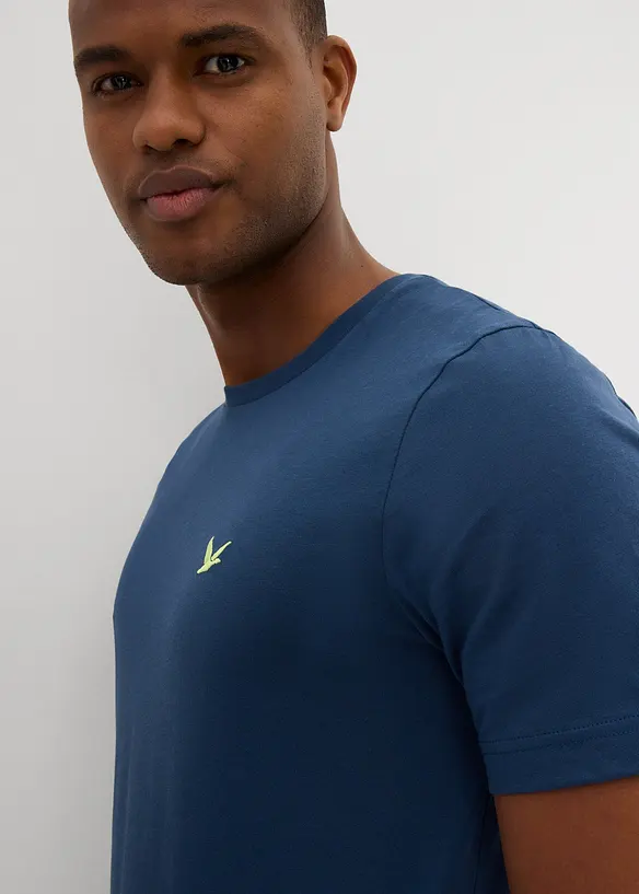 T-shirt in puro cotone biologico (pacco da 2), bonprix