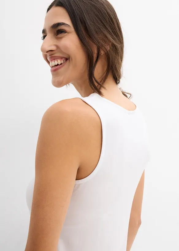 Top in viscosa morbida (pacco da 2), bonprix