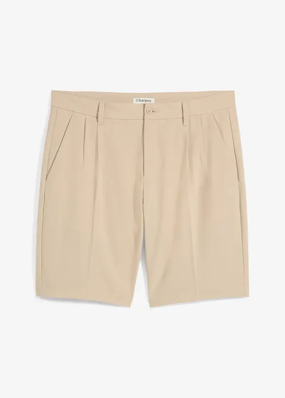 Bermuda chino con pinces, regular fit, bonprix