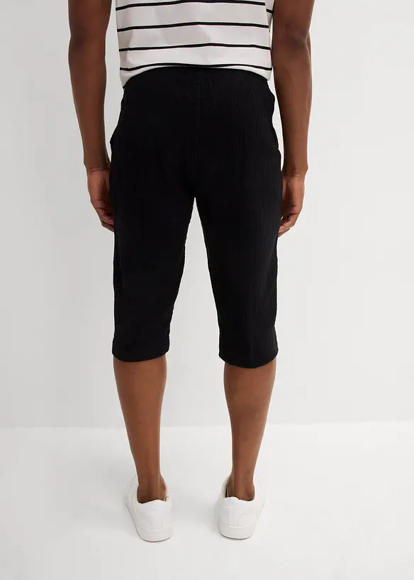 Bermuda lunghi in fresca mussola di cotone, loose fit, bonprix