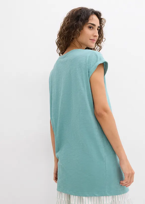 T-shirt boxy in puro cotone biologico, bonprix
