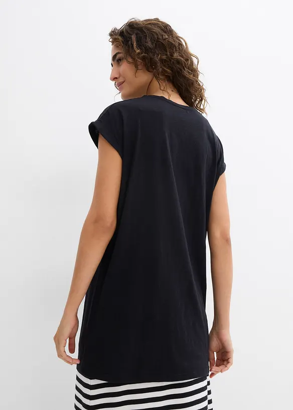 T-shirt boxy in puro cotone biologico, bonprix