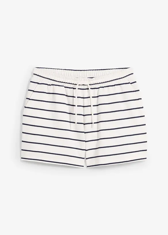 Shorts in felpa di misto cotone, bonprix