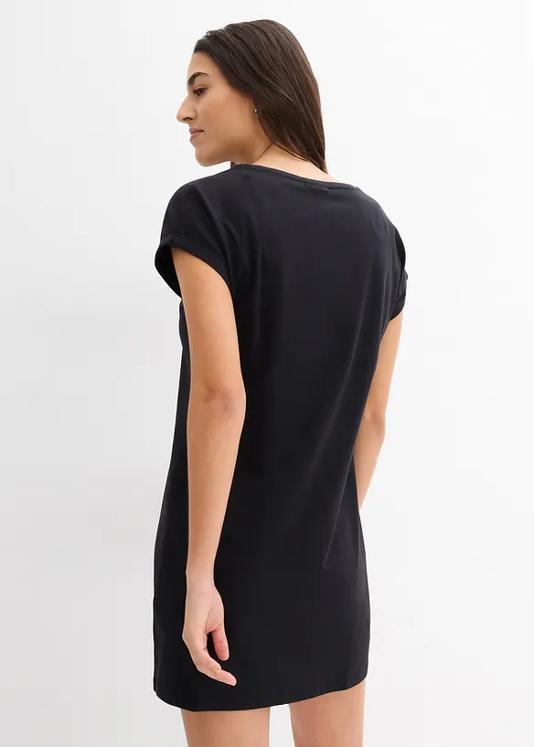 Abito in maglina di puro cotone biologico (pacco da 2), bonprix