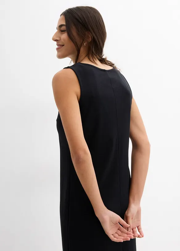 Abito midi in puro cotone biologico pesante, bonprix