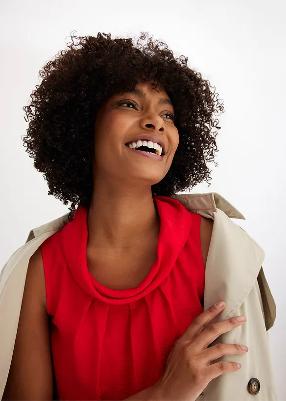 Top in poliestere riciclato, bonprix