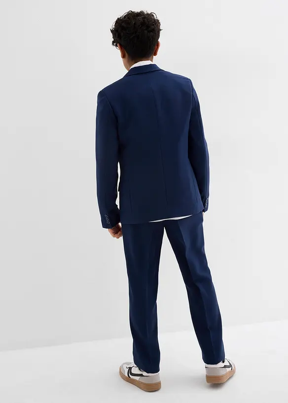 Completo (4 pezzi) giacca, pantaloni, camicia, cravatta, bonprix