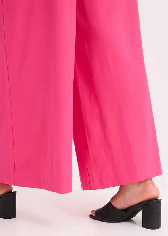 Pantaloni con pinces e cintura (set 2 pezzi), bonprix