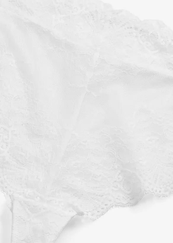 Slip a vita alta in pizzo delicato, bonprix