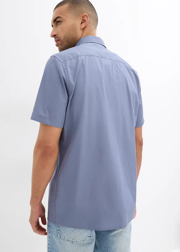 Camicia a maniche corte in puro cotone, bonprix