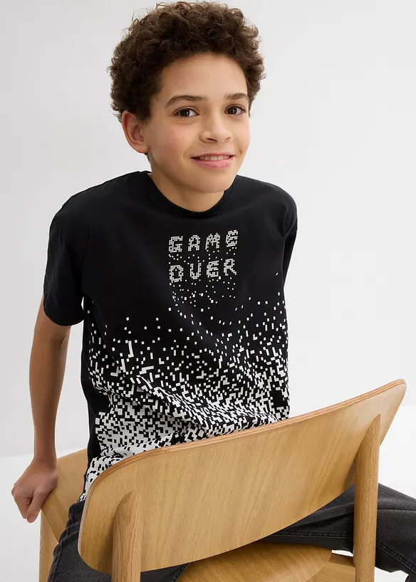 T-shirt in puro cotone biologico, bonprix