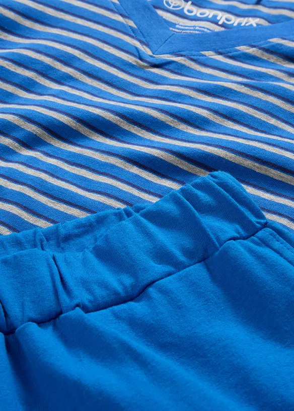 Pigiama estivo con scollo a V, bonprix