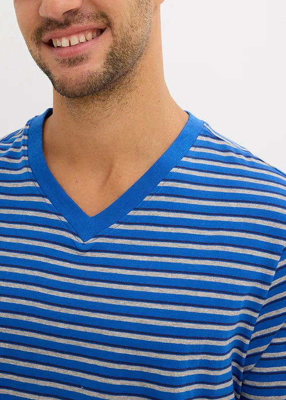 Pigiama estivo con scollo a V, bonprix