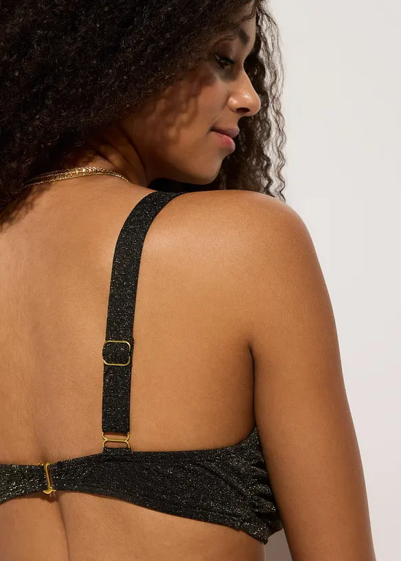 Reggiseno per bikini glitterato, bonprix