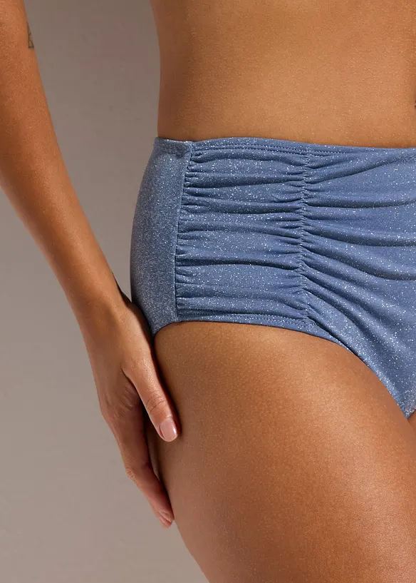 Slip glitterato per bikini, bonprix