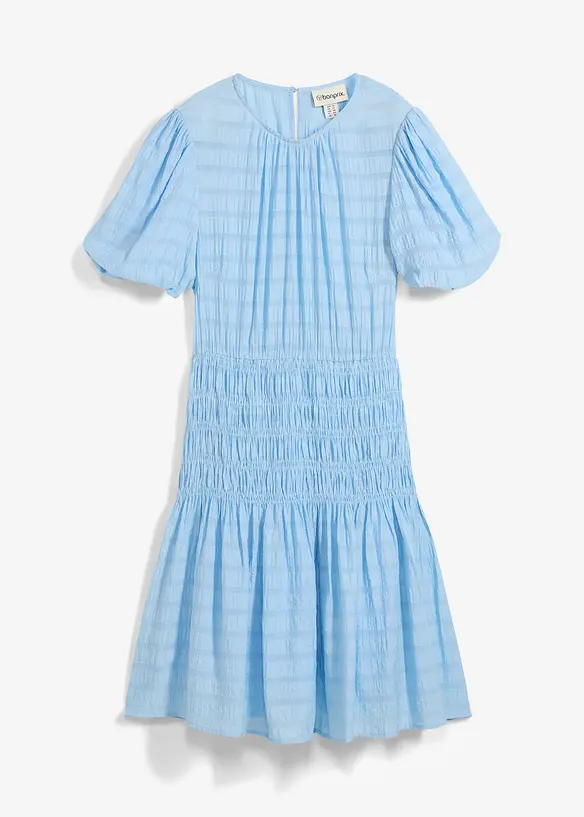 Miniabito con inserto smock, bonprix