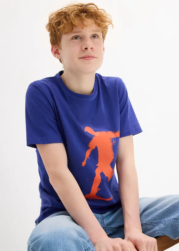 T-shirt in puro cotone biologico, bonprix