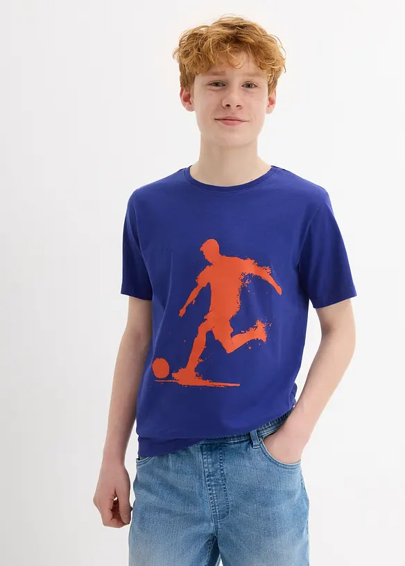 T-shirt in puro cotone biologico, bonprix