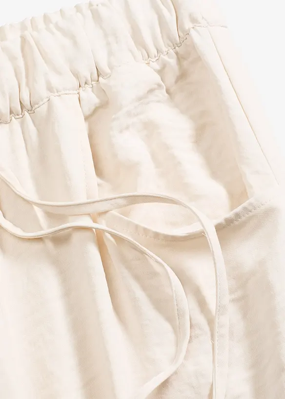 Pantaloni larghi in crêpe leggero, bonprix