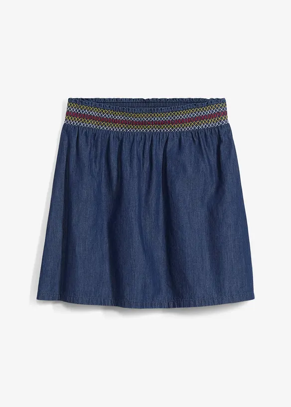 Gonna di jeans in puro cotone biologico, bonprix