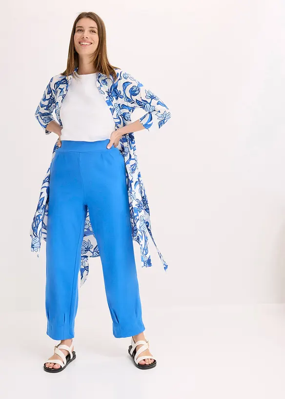 Pantaloni in jersey di puro cotone biologico, bonprix