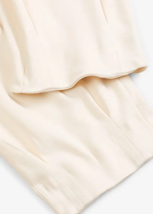 Pantaloni in jersey di puro cotone biologico, bonprix