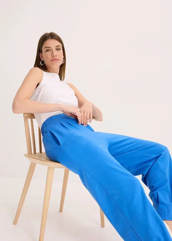 Pantaloni in jersey di puro cotone biologico, bonprix