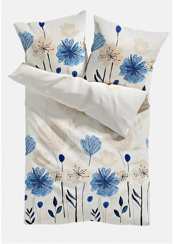 Biancheria da letto con fiori, bonprix