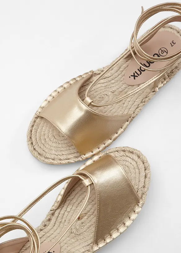 Sandali con lacci, bonprix