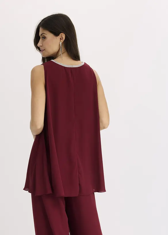 Blusa con strass, bonprix