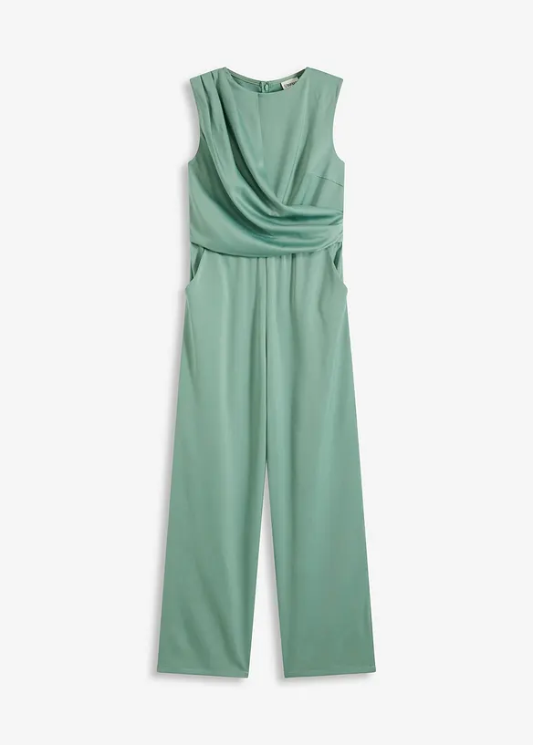 Tuta in satin lucido, bonprix