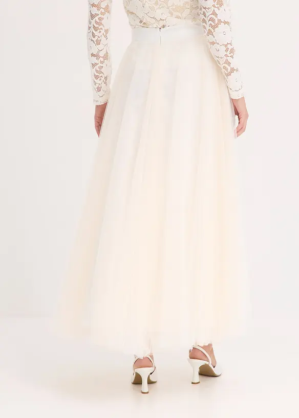 Gonna lunga in delicato tulle, bonprix