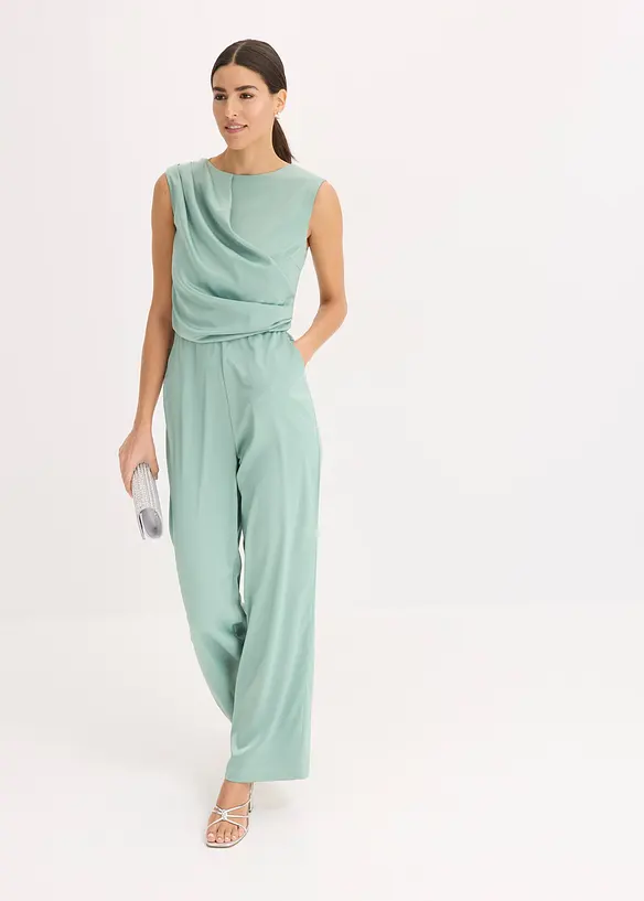 Tuta in satin lucido, bonprix