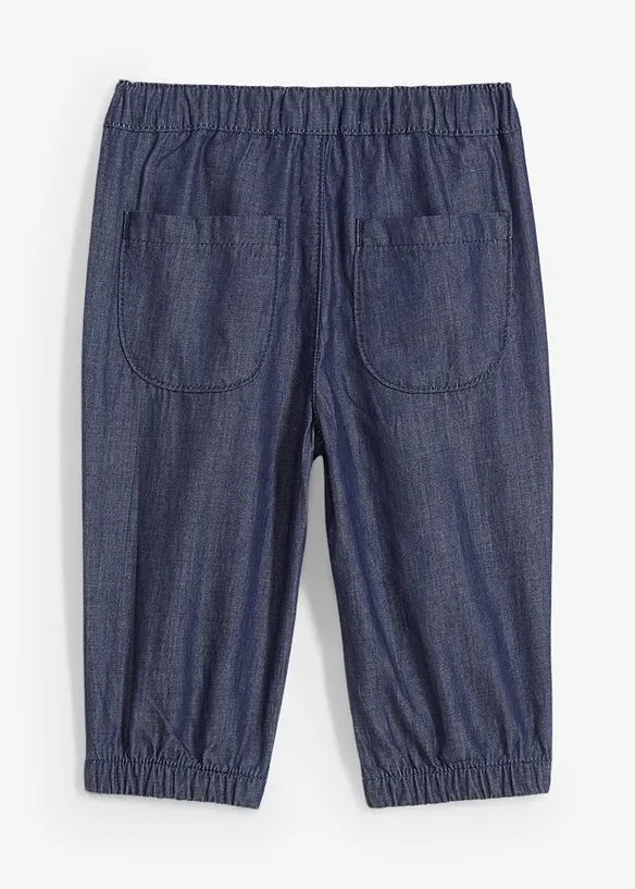 Jeans con elastico in vita in puro cotone biologico, bonprix