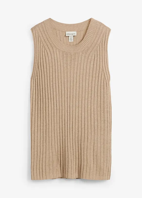 Top in maglia di misto viscosa, bonprix