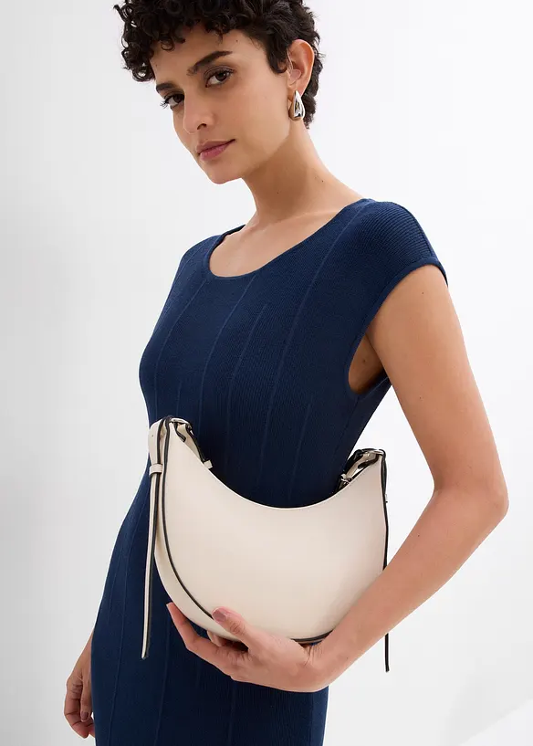 Abito in maglia aderente in misto viscosa, bonprix