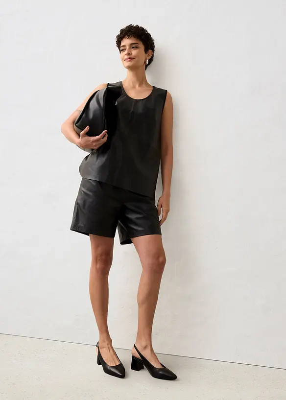 Shorts in nappa d'agnello, bonprix