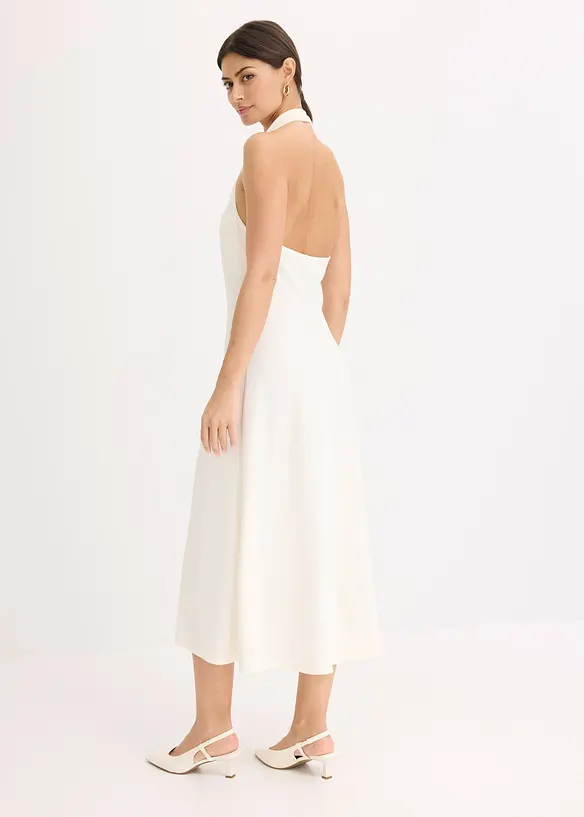 Abito midi con dettaglio in metallo, bonprix