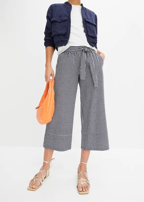 Pantaloni a quadretti Vichy, bonprix