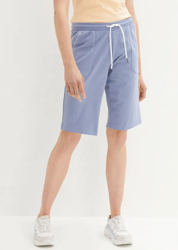 Bermuda in felpa di puro cotone, bonprix