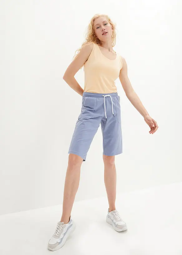 Bermuda in felpa di puro cotone, bonprix