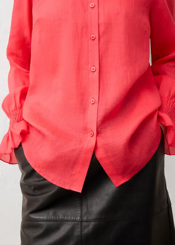 Camicia larga in ramiè, bonprix