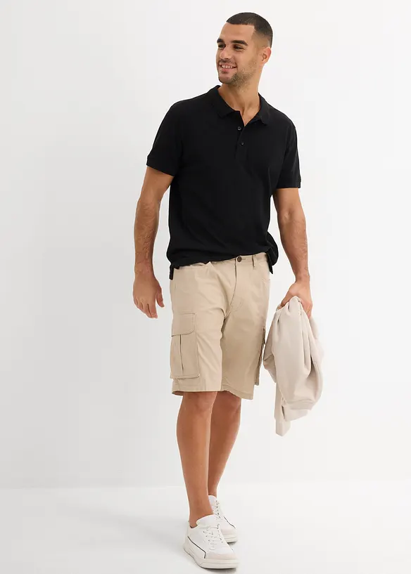 Bermuda cargo elasticizzati, regular fit, bonprix