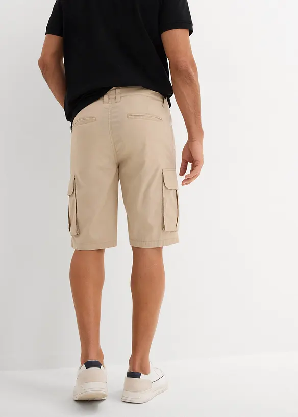 Bermuda cargo elasticizzati, regular fit, bonprix