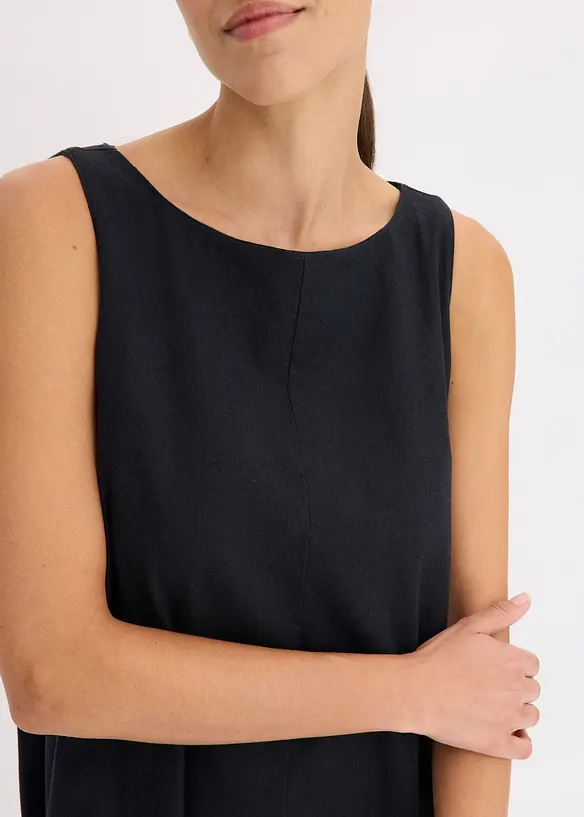 Abito con spalline in misto viscosa fine, bonprix