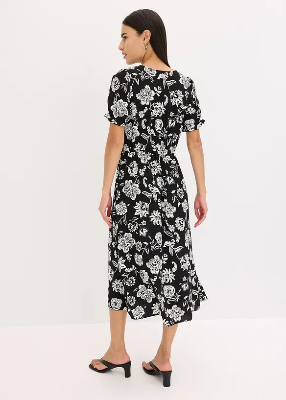 Abito midi fantasia, bonprix
